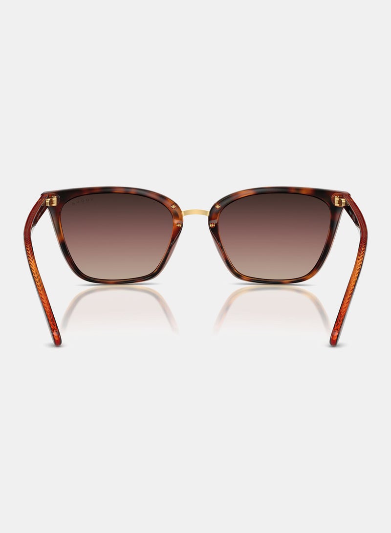 Vogue Full Rim Cat Eye Sunglasses 0VO5597SI - Image 4